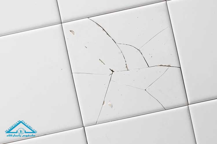 ترمیم ترک سرامیک پله‌ به‌ پله